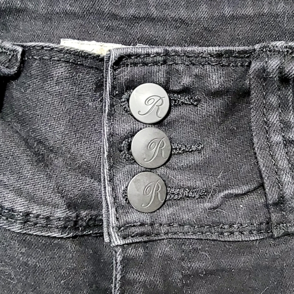 Black Ladies Royalty For Me Jeans - Picture 3 of 4